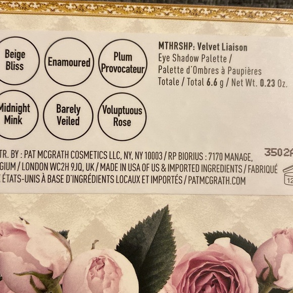 NWOB Pat McGrath Labs “Velvet Liaison” Eyeshadow Palette! - Picture 3 of 6